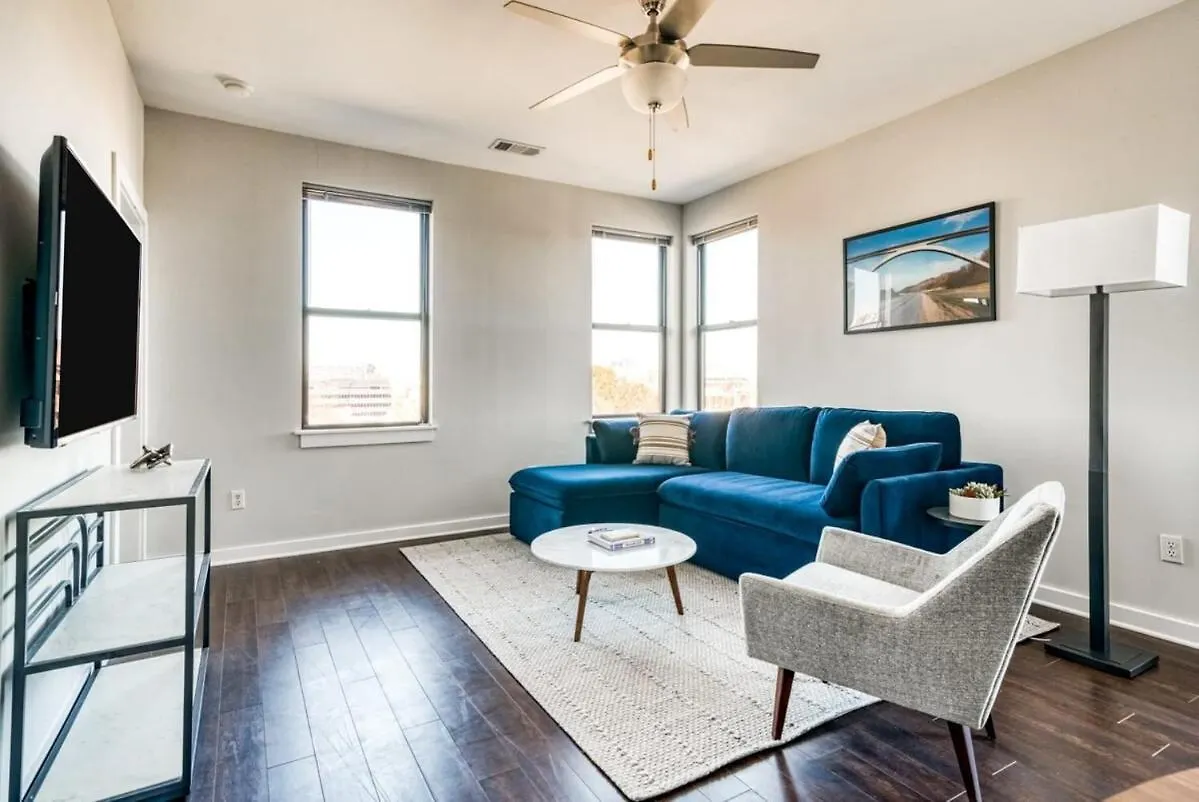 شقة Cozysuites Two Spacious Music Row Condos W Parking ناشفيل الولايات المتحدة الأمريكية