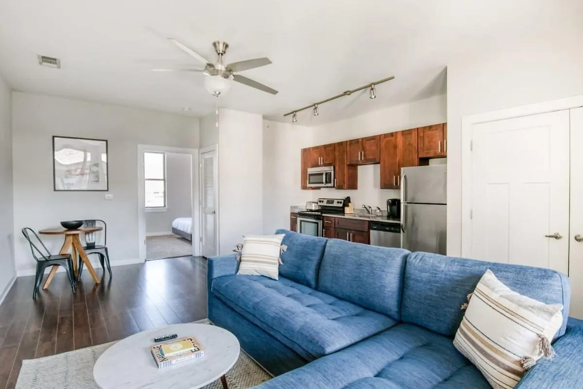شقة Cozysuites Two Spacious Music Row Condos W Parking ناشفيل